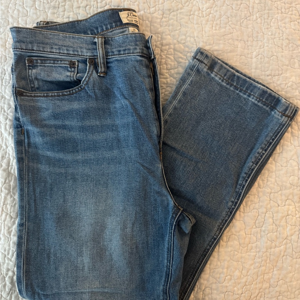 J. Crew Billie Demi Boot Cropped Ankle Jeans